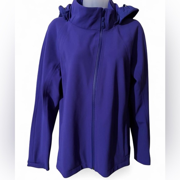 Athleta Jackets & Blazers - Athleta Glacier Softshell Jacket in Noble Blue (purple).